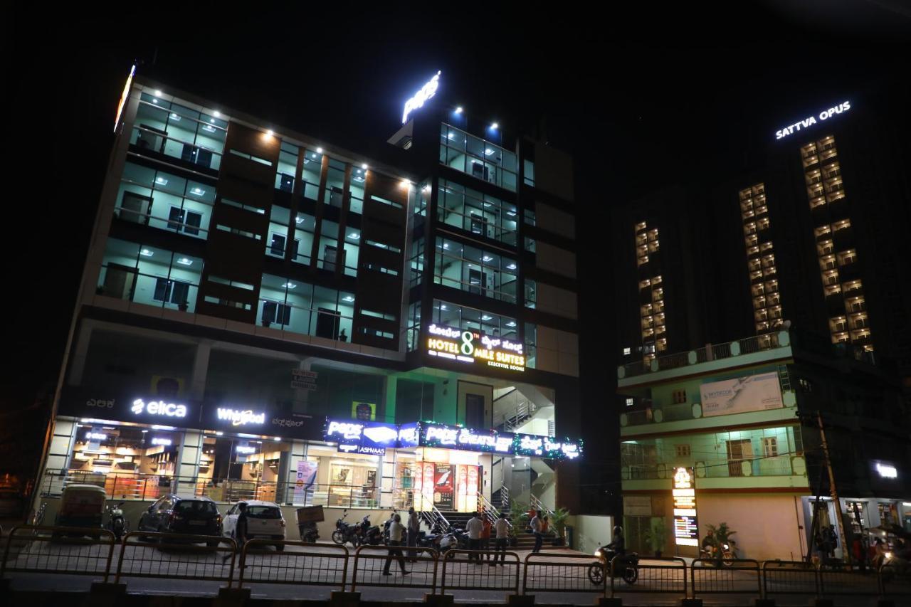 Hotel 8th Mile Suites Bangalore Exterior foto